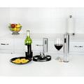 Kalorik® Kalorik Stainless Steel Wine Lovers Set w/ Opener & Preserver Stainless Steel in Black/Gray | 10.25 H x 4.9 W x 7 D in | Wayfair CKS 40211