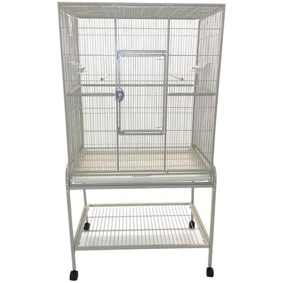 A&E Cage Company Flight Bird Cage in Platinum