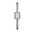 GUESS Womens Analogue Classic Quartz Watch with Stainless Steel Strap W0134L1