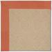 Capel Creative Concepts Cane Wicker Canvas Persimmon 847 Runner 2' 6" x 12'