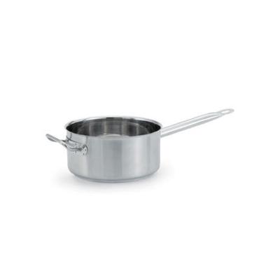 Vollrath Intrigue Sauce Pot, 7 qt, 18/8 Stainless Body, Clad Bottom