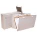 Advanced Organizing Systems Vertical Flat File System Filing Box in White | 29 H x 42 W x 12 D in | Wayfair VFile37