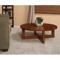 Regency Chloe 37 in. Round Solid Coffee Table Wood in Gray | 13 H x 37 D in | Wayfair HWTC3713CH