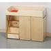 Jonti-Craft Changing Table Dresser w/ Pad & 11 Baskets Wood in Brown/Yellow | 38.5 H x 48.5 W x 23.5 D in | Wayfair 5145JC