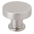 Weslock 9700 Series 1 1/4" Diameter Cylindrical Knob Metal in Gray | 1 D in | Wayfair WH-9761SN