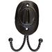 Sierra Lifestyles Decorative Wall Mounted Cowboy Hat Hook Metal in Black | 4 H x 2.25 W x 2 D in | Wayfair 681054