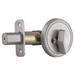 Design House Single Cylinder Deadbolt Brass in Gray | 2.5 H x 0.93 D in | Wayfair 750836