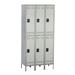 Safco Products Company 2 Tier 3 Wide Locker Metal | 78 H x 36 W x 18 D in | Wayfair 5526TN