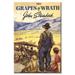 Buyenlarge The Grapes of Wrath Graphic Art on Wrapped Canvas in Blue/Yellow | 30 H x 20 W x 1.5 D in | Wayfair 34303-6C2030