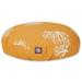 Majestic Pet Products Majestic Pet Coral Round Pet Bed Pillow Polyester in Yellow | 4 H x 30 W x 30 D in | Wayfair 78899550605