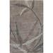 White 36 x 24 x 0.3 in Indoor Area Rug - Smithsonian Rugs Heritage Floral Hand Knotted Wool Gray Area Rug Wool | 36 H x 24 W x 0.3 D in | Wayfair