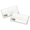 Post-it® Durable File Tabs Paper & Cardstock in White | 5.5 H x 2.75 W x 0.45 D in | Wayfair MMM686F50WH