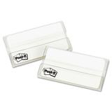 Post-it® Durable File Tabs Paper & Cardstock in White | 5.5 H x 2.75 W x 0.45 D in | Wayfair MMM686F50WH3IN