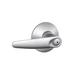 Schlage Jazz Lever Bed & Bath Lock in Gray | 2.75 H x 5.3 W x 2.75 D in | Wayfair F40JAZ626