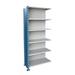 Hallowell H-Post High Capacity Closed Style 5 Shelf Shelving Unit Add-on | 87 H x 18 D in | Wayfair AH7521-1807PB