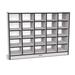 Jonti-Craft Rainbow Accents® 25 Compartment Cubby Wood in Black | 29.5 H x 48 W x 15 D in | Wayfair 0420JCWW180