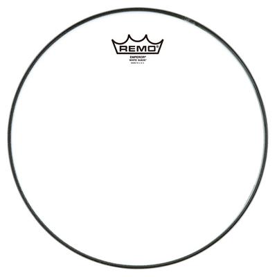 Remo 12" Emperor White Suede