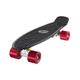 Ridge Skateboard Mini Cruiser, schwarz-rot, 22 Zoll