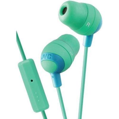 JVC HAF160G Gumy Earbuds, Green