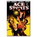 Buyenlarge Ace Sports Basketball Vintage Advertisement on Wrapped Canvas in Black/Brown/Yellow | 24 H x 16 W x 1.5 D in | Wayfair 15479-9C1624