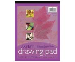 Pacon Art1st Drawing Pad 9x12 24 Sht Wht