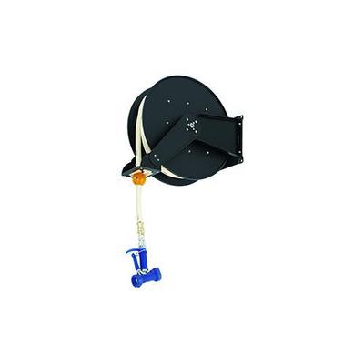 T&S Brass B-7245-03 Open Epoxy Coated Steel Heavy Duty Hose Reel with Front Trigger Water Gun 3/4 ID