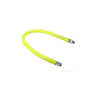 T&S Brass HG-2F-24 Safe-T-Link Gas Hose FreeSpin 1-1/4 NPT x 24L