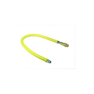T&S Brass HG-4F-48 Safe-T-Link Gas Hose Quick Disconnect to FreeSpin 1-1/4 NPT x 48L