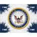 Holland Bar Stool US Armed Forces Graphic Art on Wrapped Canvas Canvas | 15 H x 20 W x 1 D in | Wayfair LCnvs05-1520Navy