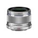 Olympus M.Zuiko Digital 25mm F1.8 Objektiv, lichtstarke Festbrennweite, geeignet für alle MFT-Kameras (Olympus OM-D & PEN Modelle, Panasonic G-Serie), silber