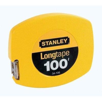 Stanley 100' x 3/8 in. Steel Tape Closed Case (34106)