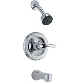 Delta Classic Single-Function Tub Shower Faucet Set, Shower Valve Trim kit in Gray | 2.63 W in | Wayfair T13420-PD