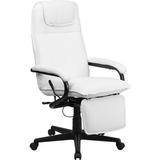 Flash Furniture High Back White Leather Executive Reclining Office Chair BT-70172-WH-GG screenshot. Chairs directory of Office Furniture.