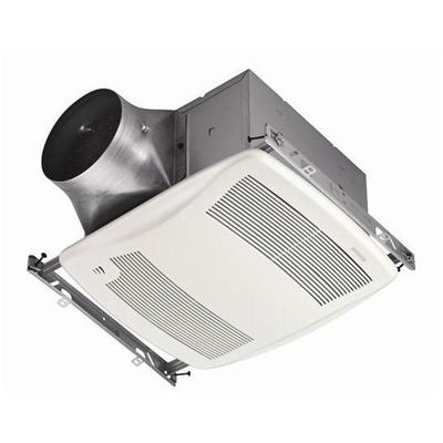 Broan ULTRA Series 110 CFM Multi Speed Energy Star Humidity Sensing Exhaust Fan (ZB110H) - White
