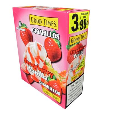 Good Times Strawberry Vanilla Cigarillos