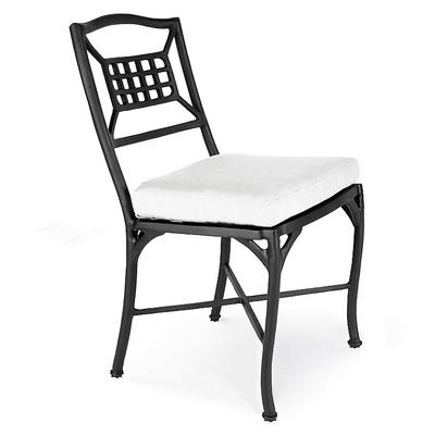 Catalina Aluminum Dining Side Chair - Black - Frontgate