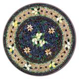 KNF Tuscan Lemons Mosaic Table Collection - Oval Coffee Table, Black, 54" x 32" - Frontgate
