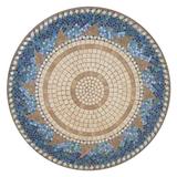 KNF Caribbean Sea Mosaic Table Collection - Round Bistro Table, Espresso, 36" dia. - Frontgate