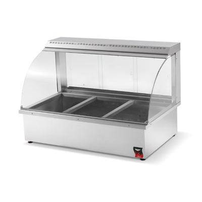 Vollrath 43" Countertop Hot Food Merchandiser With 6-Pan Capacity and Rear Doors (40732)