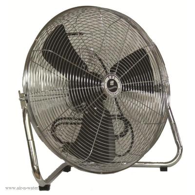 TPI Corporation 120V 18" Diameter Floor-Mount 3-Speed Workstation Fan (CF-18) - Aluminum