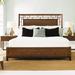 Tommy Bahama Home Ocean Club Paradise Point Bed Wood/Wicker/Rattan in Brown | 68 H x 65.5 W x 88 D in | Wayfair 536-133C