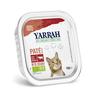 12 x 100 g Yarrah Schälchen, Pâté: Bio-Rind mit Bio-Zichorie, Sparpaket