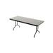 Rectangular Folding Table Metal in Black/Brown AmTab Manufacturing Corporation | 29" H x 72" W x 30" D | Wayfair 306D