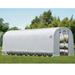 ShelterLogic GrowIt 11' W x 24' D Hobby Greenhouse Polyethylene Film/Steel in Gray | 96.72 H x 141.44 W x 286 D in | Wayfair 70593