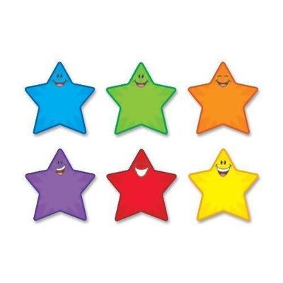 Trend Enterprises TEPT10907 Smiling Stars Accents Pack of 36