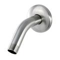 Kingston Brass Trimscape 6" Shower Arm w/ Flange in Gray | 2.25 H x 2.25 W x 6 D in | Wayfair K150K8