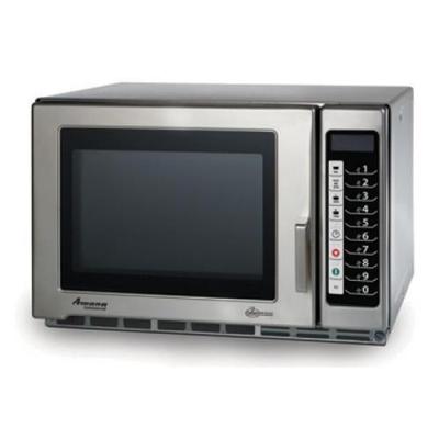Amana 1,800-Watt Heavy Duty Commercial Microwave with Push Button Controls (RFS18TS)