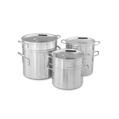 Vollrath 20-qt Aluminum Double-Boiler - 17-1/2-qt Inset with Cover