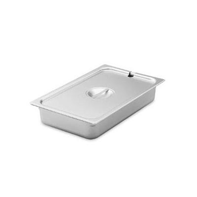 Vollrath Steam Table Pan Cover - 1/6 Size, Flat Slotted, Stainless