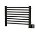 Amba Sirio Dual Purpose Wall Mount Electric Towel Warmer, Stainless Steel in Brown | 23.38 H x 32.44 W x 4 D in | Wayfair S2921O